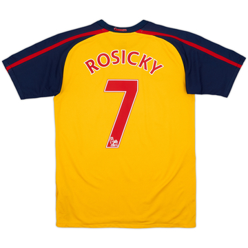 2008-09 Arsenal Maillot extérieur Rosicky #7 - 7/10 - (13-15 ans)