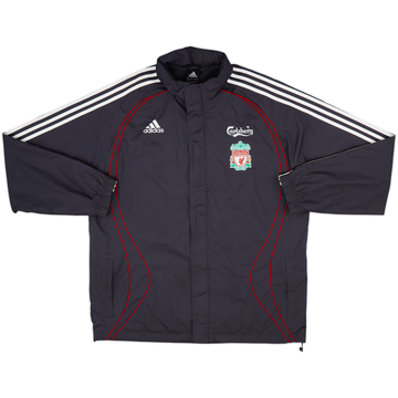 2006-07 Liverpool adidas Veste de pluie à capuche - 8/10 - (L)
