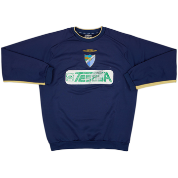 2007-08 Malaga Version Joueur Umbro Sweat-shirt #21 - 5/10 - (M)