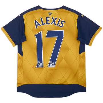 2015-16 Arsenal Maillot extérieur Alexis #17 - 8/10 - (13-14 ans)