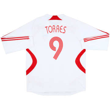 2007-08 Liverpool Maillot extérieur L/S Torres #9 - 5/10 - (XXL)