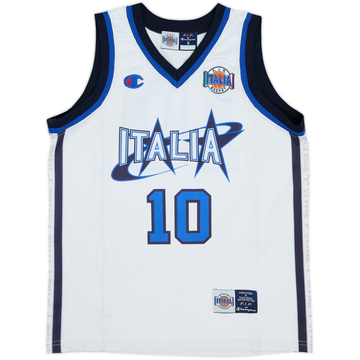 1996-97 Italy National Team #10 Champion Maillot extérieur - 8/10 - (S)