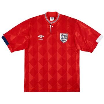 1988-89 England Maillot extérieur - 9/10 - (S)