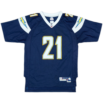2007 San Diego Chargers Tomlinson #21 Reebok Maillot domicile Premier - 6/10 - (L.Boys)