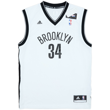 2013-14 Brooklyn Nets Pierce #34 adidas Maillot domicile (M)