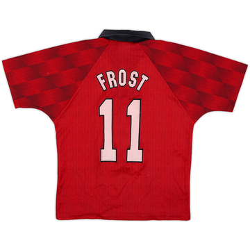 1996-98 Manchester United Maillot Domicile Frost #11 - 6/10 - (Y)