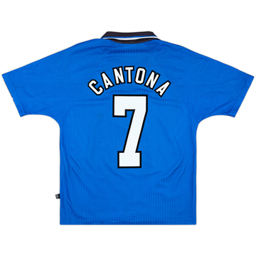 1996-98 Manchester United Maillot third Cantona #7 - 7/10 - (Y)