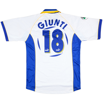 1997-98 Parma Maillot domicile de match Giunti #18