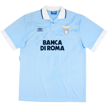 1993-95 Lazio Maillot version joueur Domicile #3