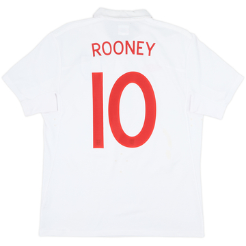 2009-10 England 'South Africa' Maillot domicile Rooney #10 - 6/10 - (L)