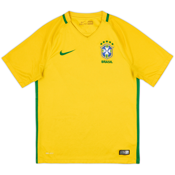 Maillot Domicile Brésil 2016-17 - 5/10 - (S)