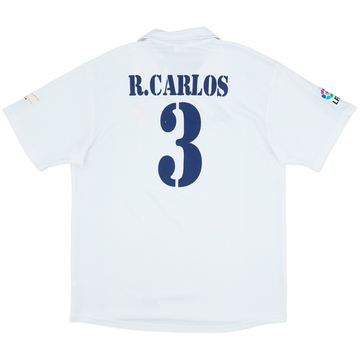 2001 Real Madrid Maillot Domicile R.Carlos #3 - 8/10 - (L)