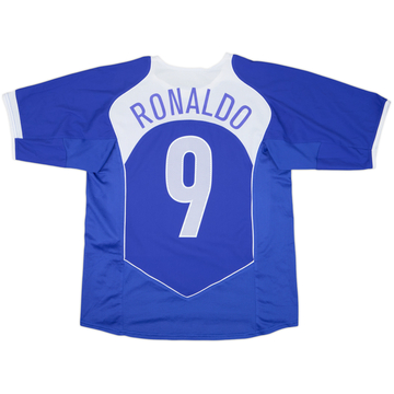 2004-06 Brazil Maillot extérieur Ronaldo #9 - 10/10 - (M)