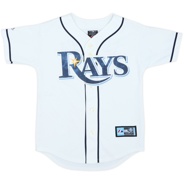 2009-15 Tampa Bay Rays Longoria #3 Majestic Maillot domicile - 6/10 - (S.Boys)
