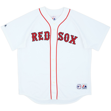 2003-08 Boston Red Sox Majestic Maillot domicile - 7/10 - (L)