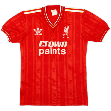 1985-87 Liverpool Maillot Domicile - 8/10 - (Y)