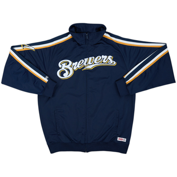 Veste de survêtement Stitches Milwaukee Brewers Années 2000 - 9/10 - (L)