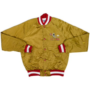 Veste universitaire en satin Chalk Line San Francisco 49ers - 1990s - 5/10 - (XL.Boys)