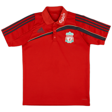 2009-10 Liverpool adidas Polo - 6/10 - (S)