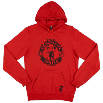 2020-21 Manchester United adidas Sweat à capuche - 9/10 - (S)