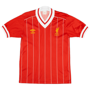 1982-85 Liverpool Maillot Domicile - 9/10 - (S)