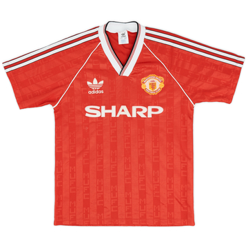 1988-90 Manchester United Maillot Domicile - 9/10 - (S)