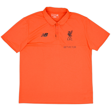 2018-19 Liverpool New Balance Polo - 8/10 - (XL)