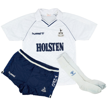 1987-89 Tottenham Kit domicile complet - 8/10 - (M)