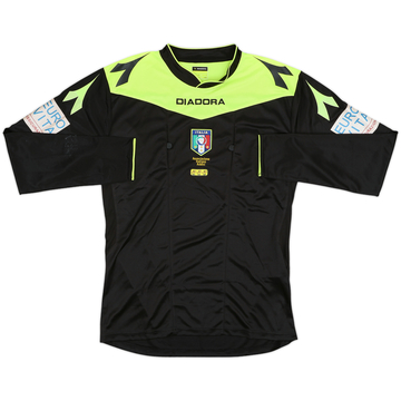 2015-16 Italy Diadora Maillot arbitre manches longues - 9/10 - (L)