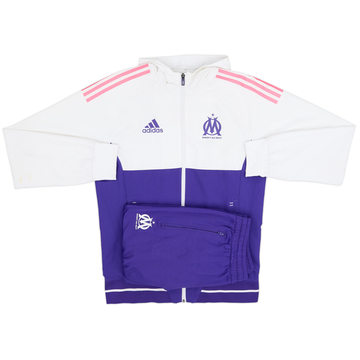 2017-18 Olympique Marseille adidas Survêtement - 7/10 - (S)