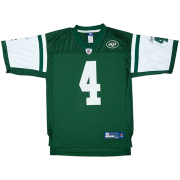 2008 New York Jets Favre #4 Reebok On Field Maillot domicile - 9/10 - (M)