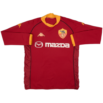 2002-03 Roma Maillot domicile manches longues #8 - 6/10 - (XL)