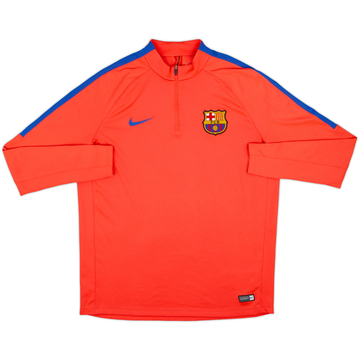 2016-17 Barcelona Nike Haut d'entraînement 1/4 Zip - 4/10 - (XL)