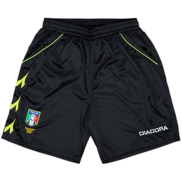 2007-08 Italy Diadora Short d'arbitre - 8/10 - (L)