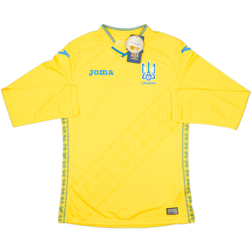 2018-20 Ukraine Maillot Domicile ML (S)