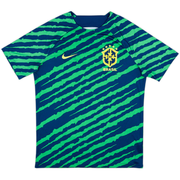2022-23 Brazil Nike Training Shirt - 8/10 - (L)