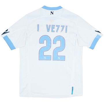 2010-11 Napoli Away Shirt Lavezzi #22 - 4/10 - (XXL)