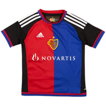 2015-16 FC Basel Home Shirt - 8/10 - (S.Boys)