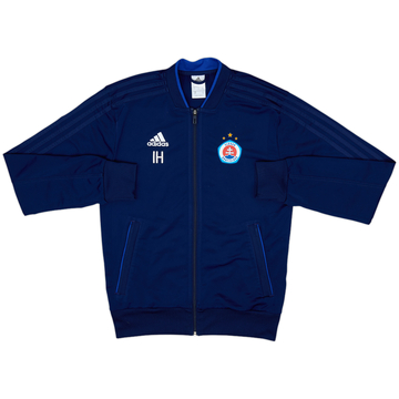 2018-19 Slovan Bratislava adidas Veste de survêtement Édition Staff IH - 8/10 - (S)