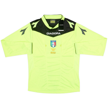 2015-16 Italy Diadora Maillot Arbitre Manches Longues (XS)