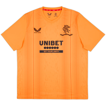 2021-22 Rangers Castore Maillot d'entraînement d'avant-match '150 ans Anniversaire' - 9/10 - (XXL)