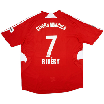 2008-09 Bayern Munich Maillot Domicile Ribery #7 - 6/10 - (XXL)