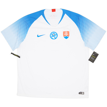 2018-19 Slovakia Maillot Extérieur (XXL)