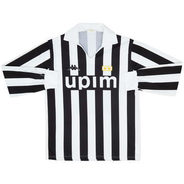 1989-90 Juventus Maillot Domicile ML #11 - 8/10 - (M)