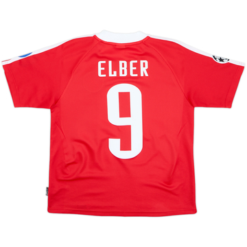 2001-02 Bayern Munich CL Maillot domicile Elber #9 - 7/10 - (Y)