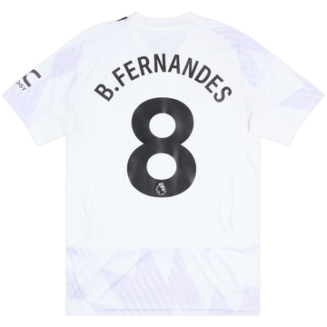 2025-26 Manchester United Maillot extérieur B.Fernandes #8 - 10/10 - (M)