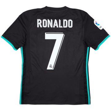 2017-18 Real Madrid Maillot Extérieur Ronaldo #7 - 8/10 - (S)