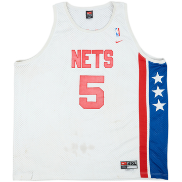 Maillot Nike Swingman Rétro New Jersey Nets Kidd #5 2003-04 - 3/10 - (4XL)