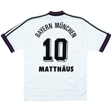 1996-98 Bayern Munich Maillot extérieur Matthaus #10 - 8/10 - (14-15 ans)
