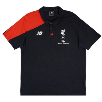 2015-16 Liverpool New Balance Polo - 7/10 - (XXL)